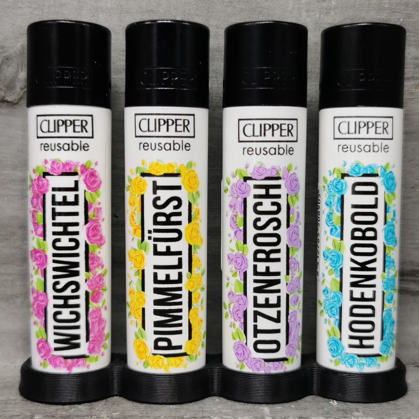 Clipper "Schimpfwörter #2" 4er Serie
