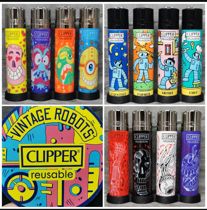 Clipper "Vintage Robots #2" 16er Serie