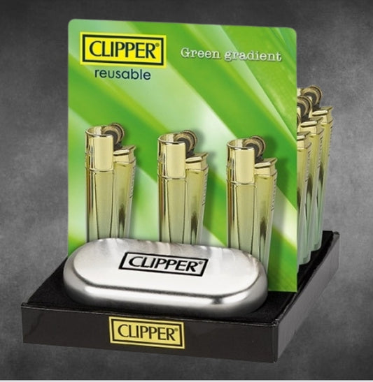 Clipper Metall "Green Gradient" incl.Box