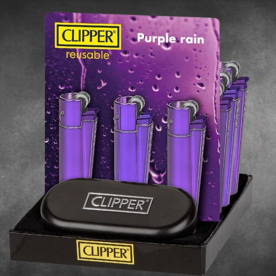 Clipper Metall "Purple Rain" incl. Box