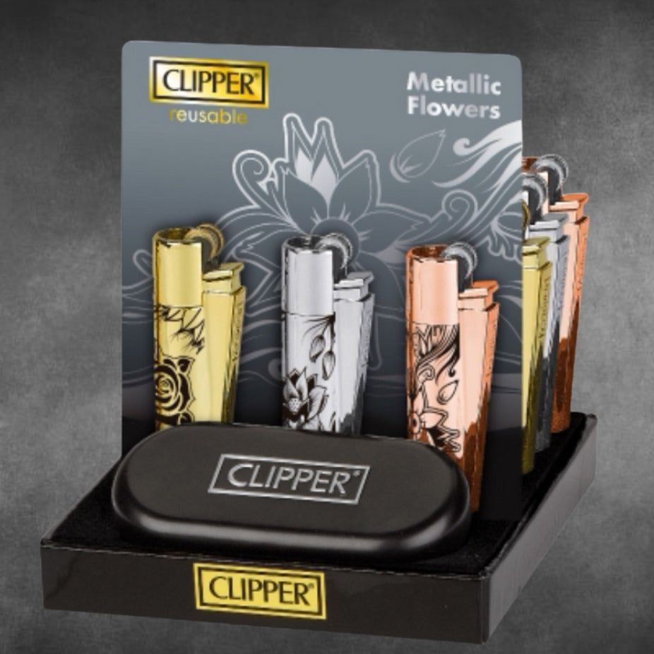 Clipper Metall "Metallic Flowers" incl. Box